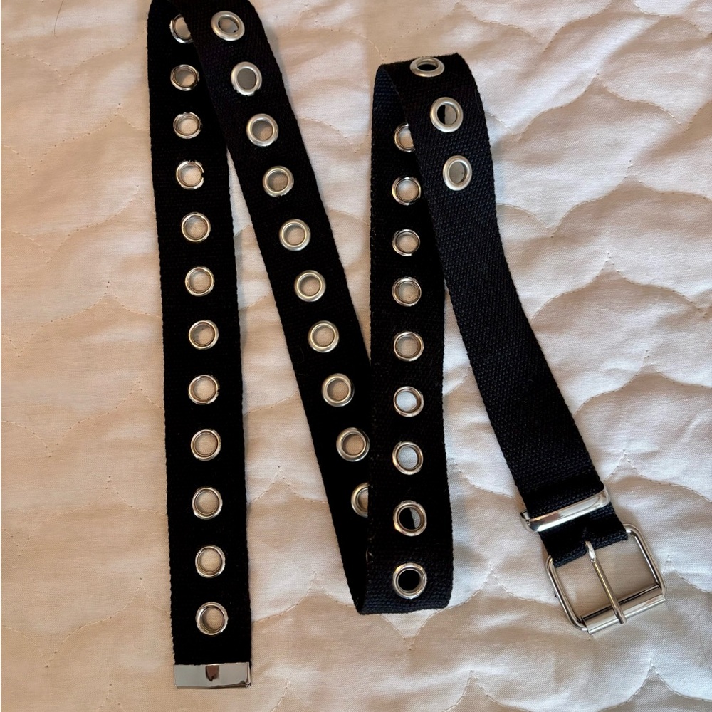 Silver Hardware Belt